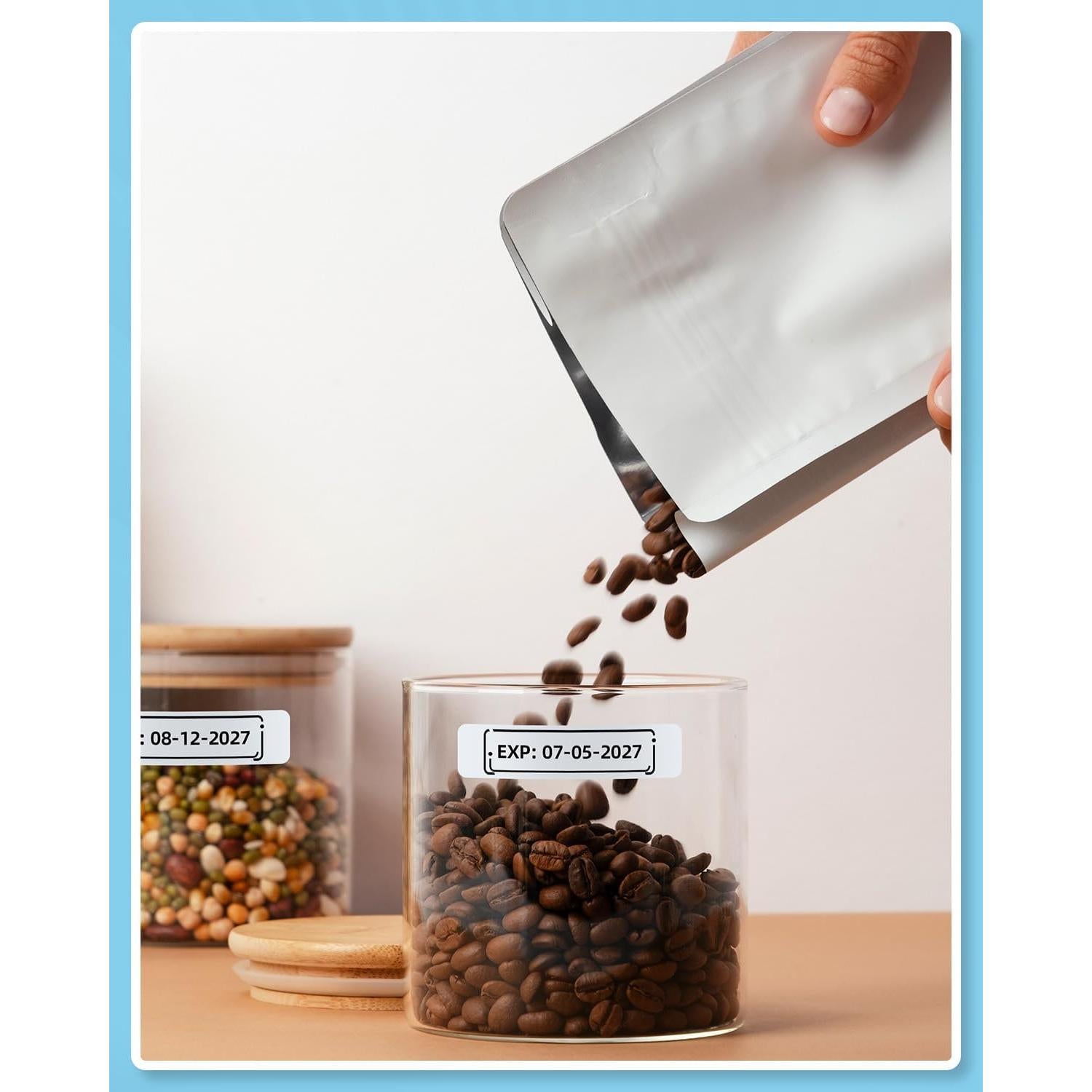 3 Rollos Cinta de Etiquetas Odolpin 14x30mm Transparente