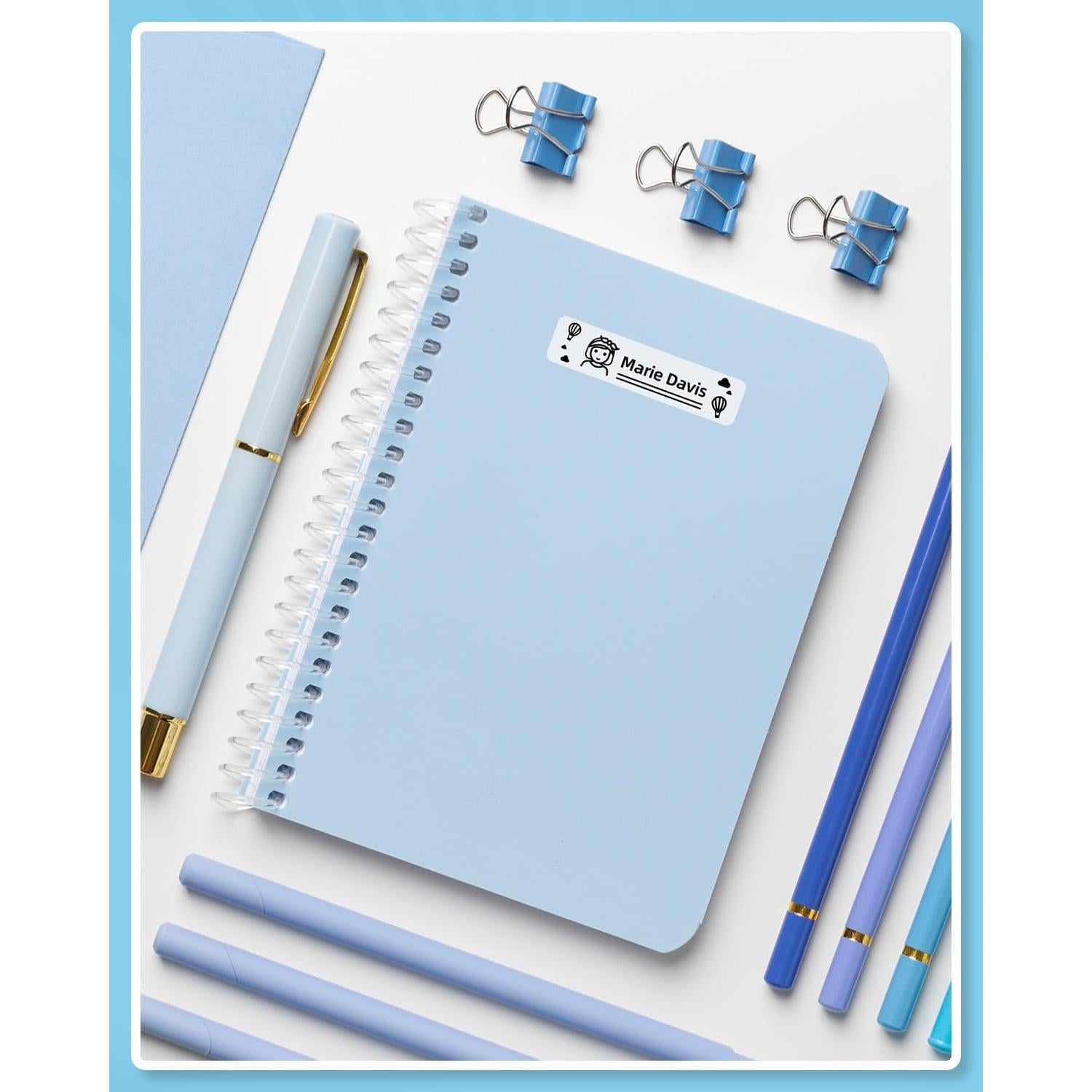 3 Rollos Cinta de Etiquetas Odolpin 14x30mm Transparente