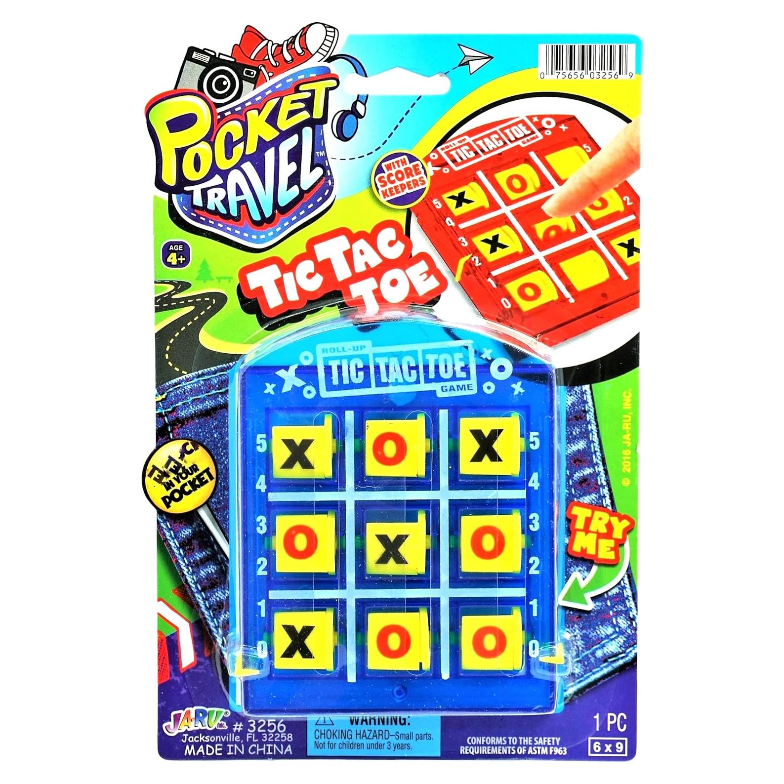 Juego de Mesa Portátil Tres en Raya JA-RU - Tamaño Viaje