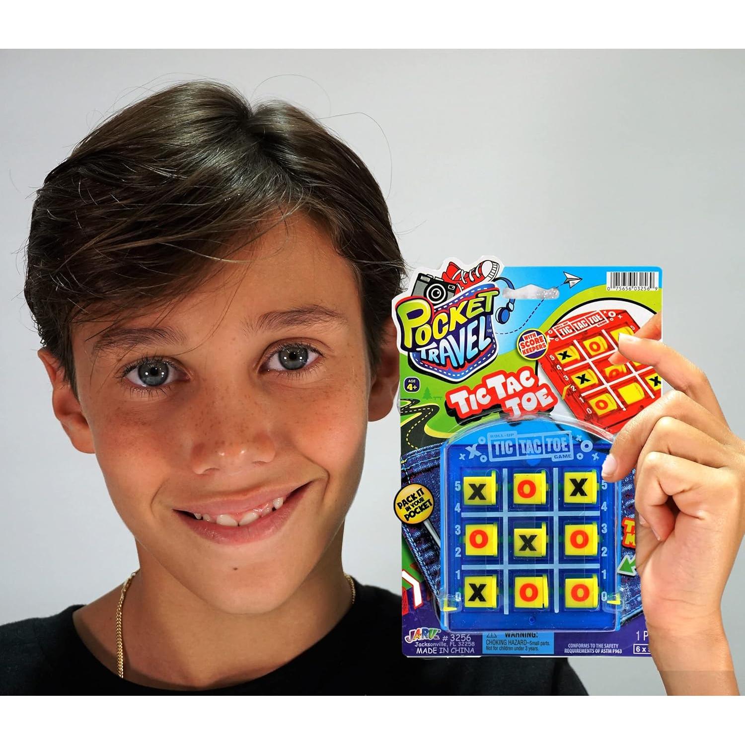 Juego de Mesa Portátil Tres en Raya JA-RU - Tamaño Viaje