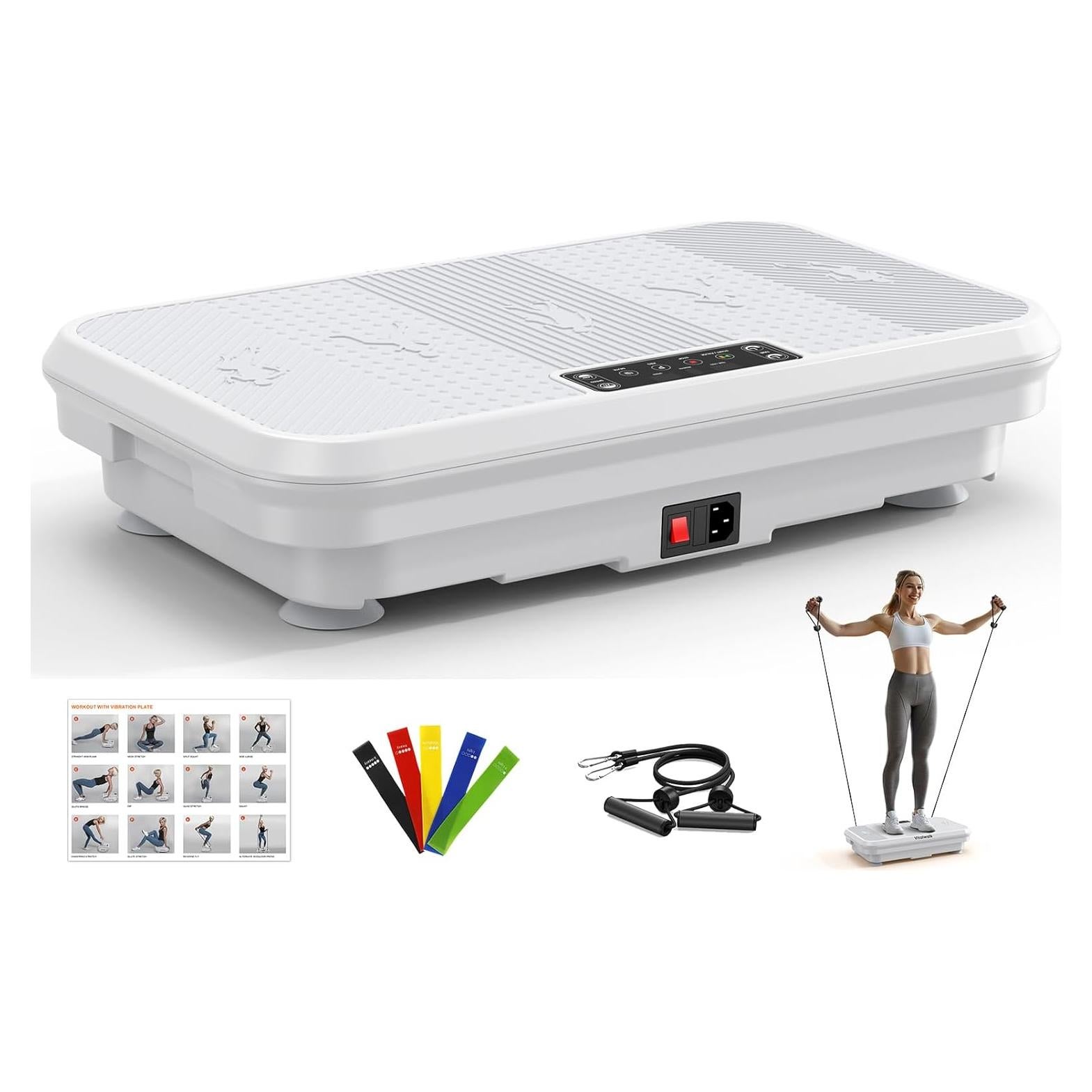 Placa de Vibración VITALWALK 3D para Drenaje Linfático 150 kg