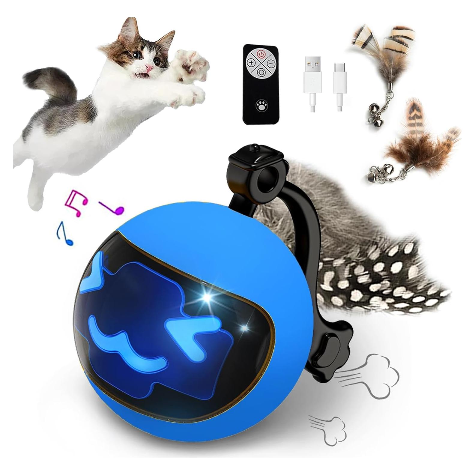 Juguete Interactivo para Gatos CUATRO ÁNGELES con Control Remoto