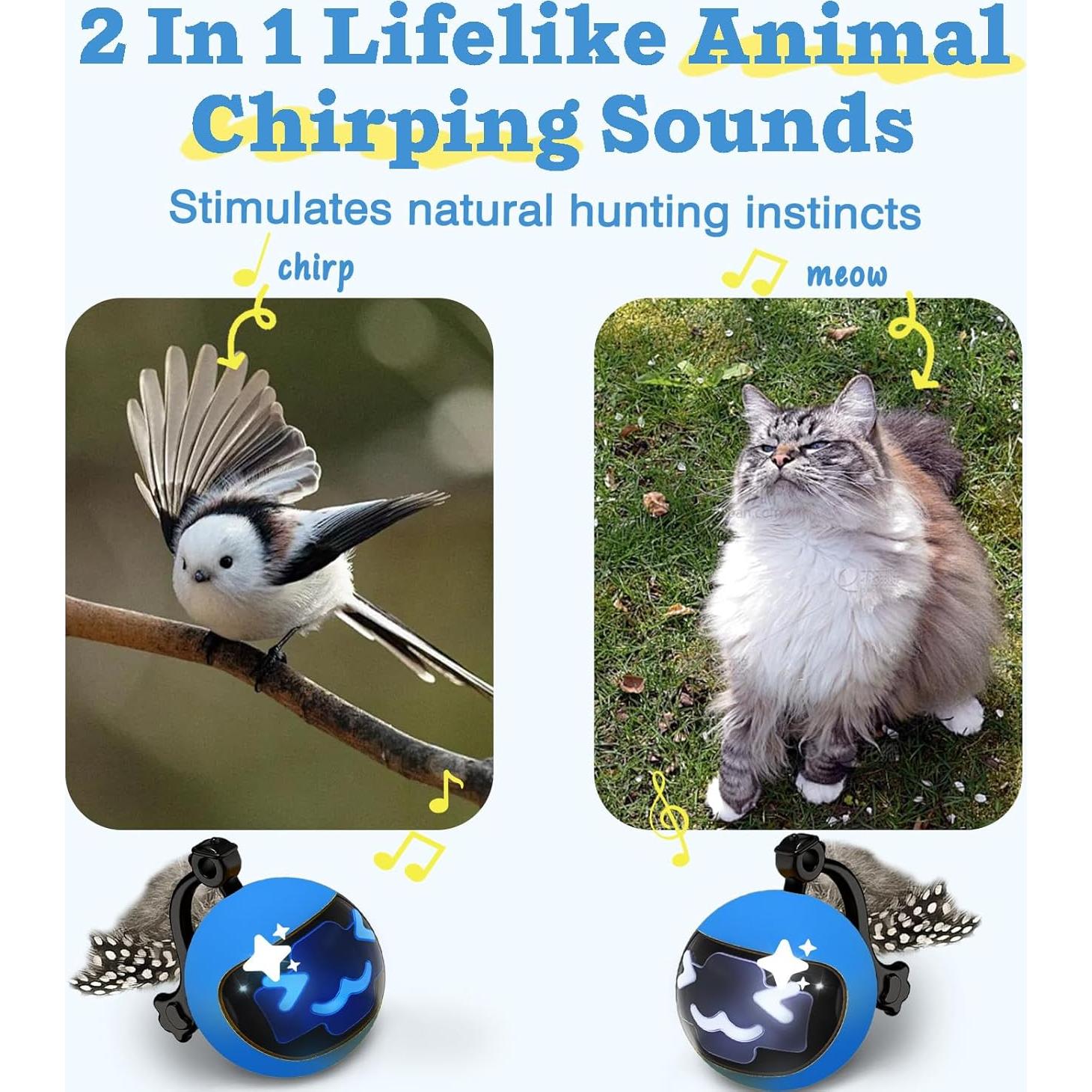 Juguete Interactivo para Gatos CUATRO ÁNGELES con Control Remoto