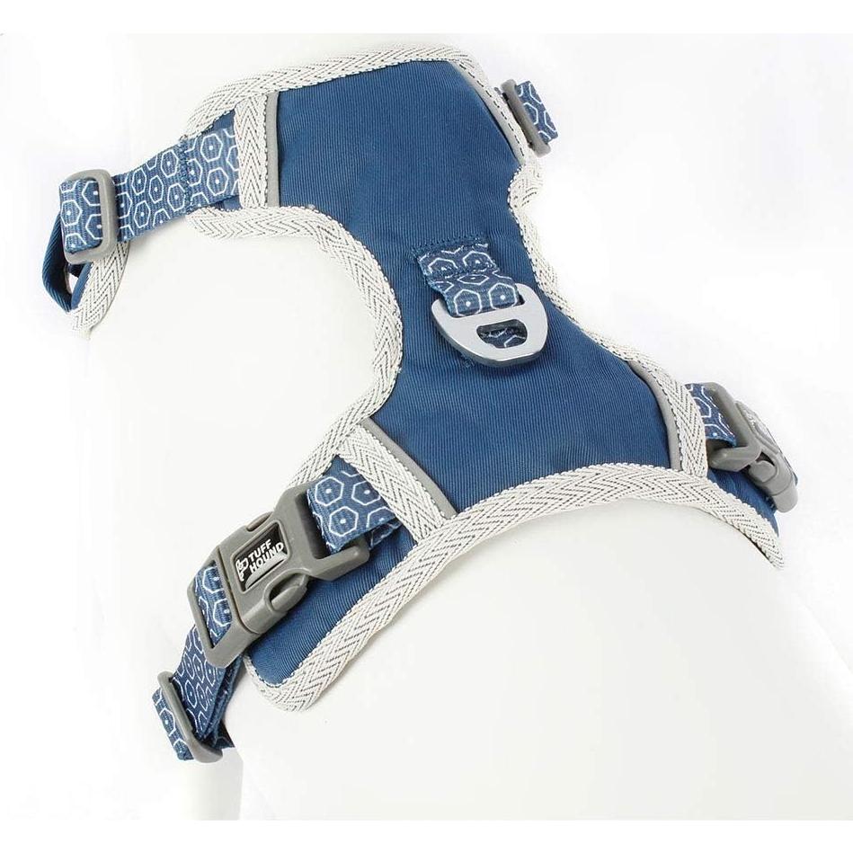 Arnés para Perro Tuff Hound Ajustable Reflectante Azul S