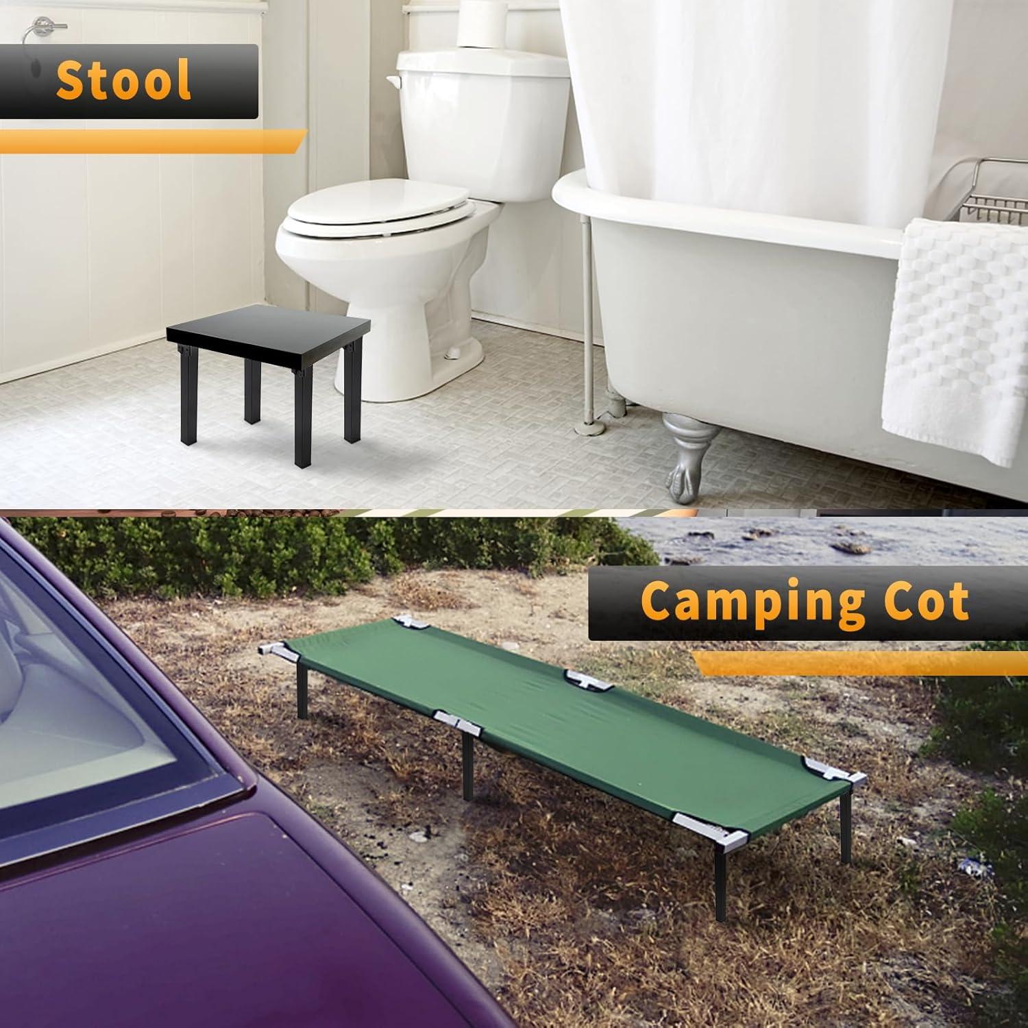 Patas de Mesa Plegables O.HSNYIU 15 cm Alta Resistencia 450 kg