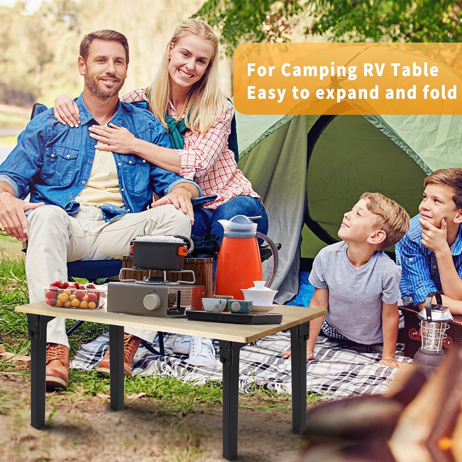 Patas de Mesa Plegables O.HSNYIU 15 cm Alta Resistencia 450 kg