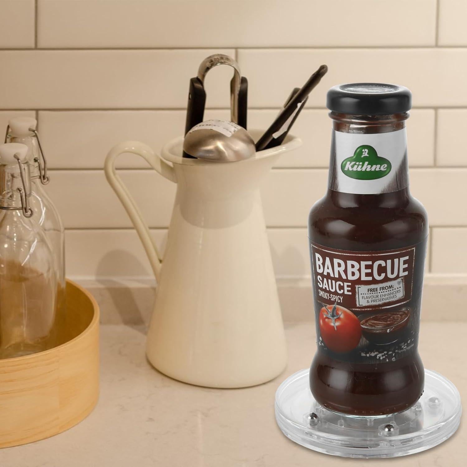 Paquete de 6 organizadores giratorios LDXDRU 10 cm acrílico