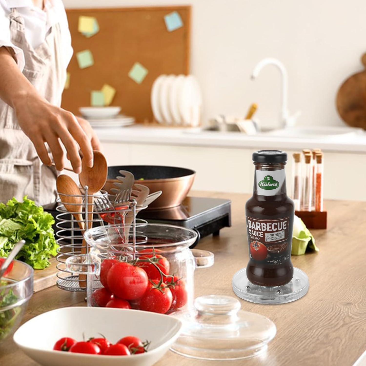 Paquete de 6 organizadores giratorios LDXDRU 10 cm acrílico