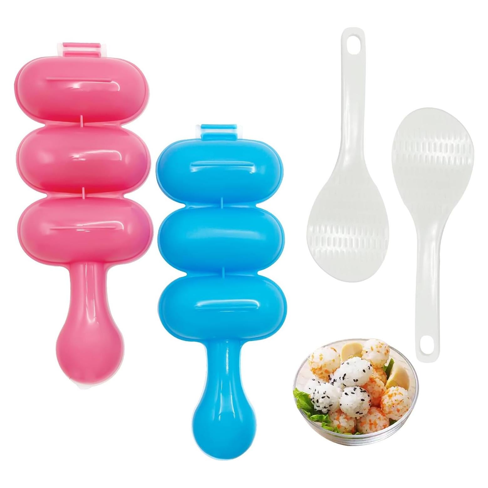 Molde para Hacer Bolas de Arroz Upoomart con Agitadores y Espátulas