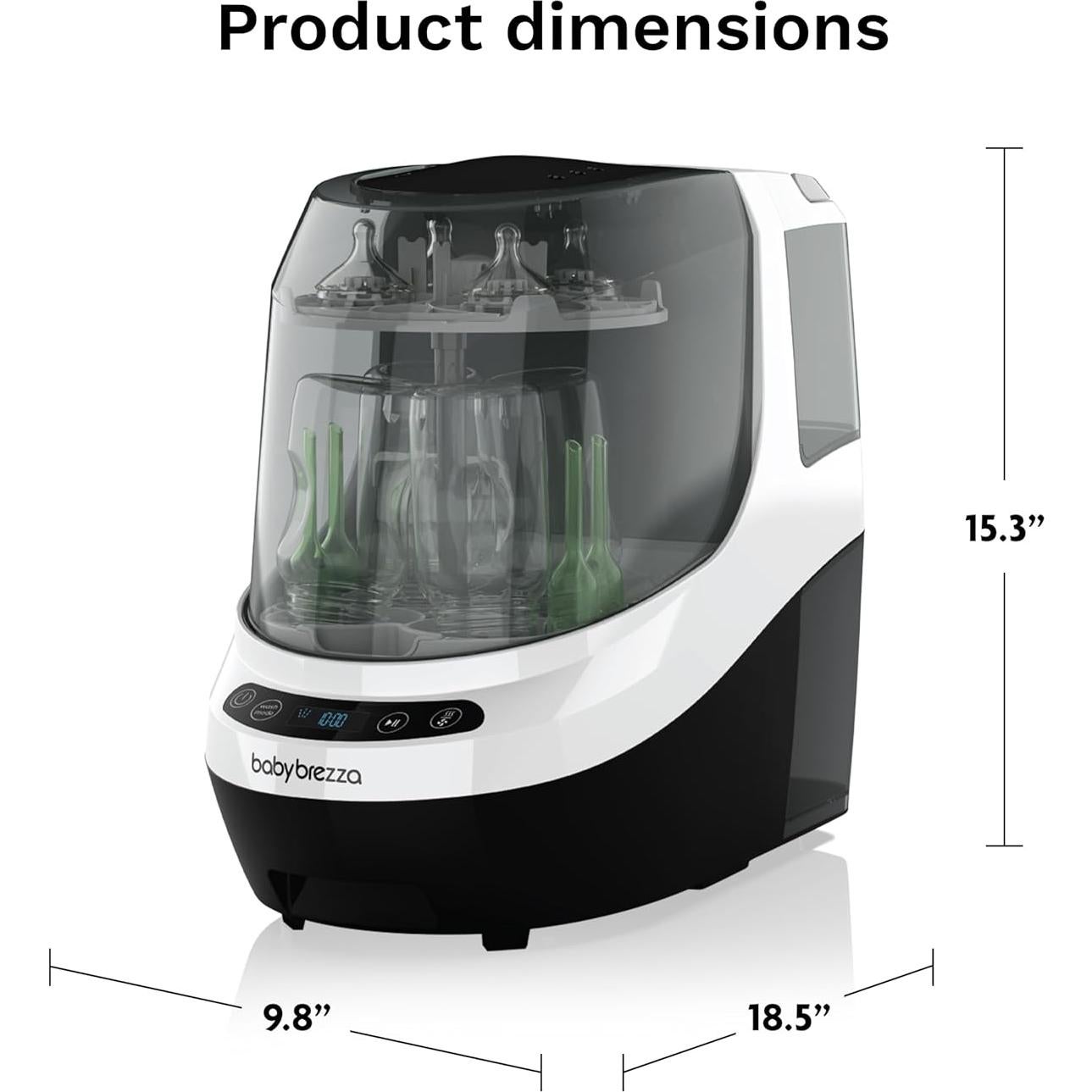 Lavadora de Botellas Baby Brezza Pro - Esterilizador y Secadora