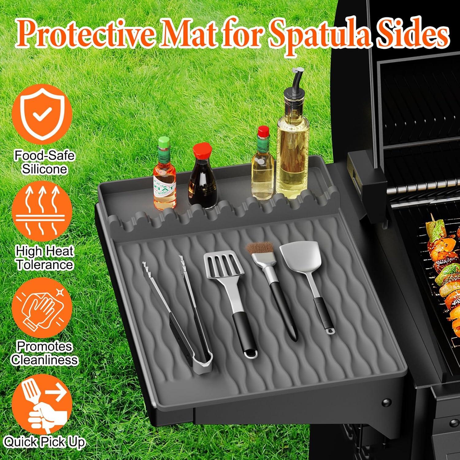 Juego de 2 Tapetes de Silicona Blackstone 40x28 cm Antideslizantes