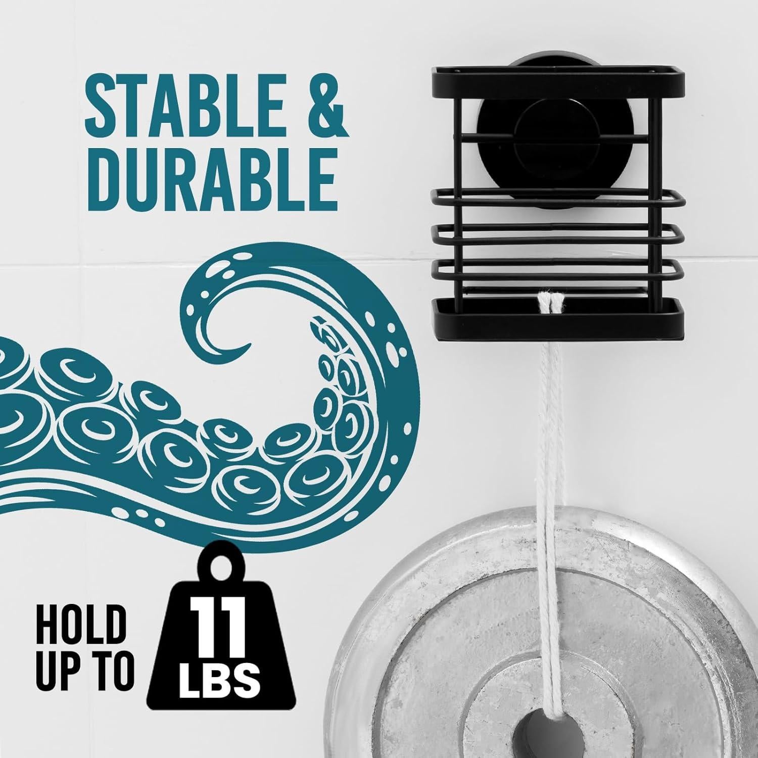 Soporte de Cepillo de Dientes TAILI Negro Acero Inoxidable