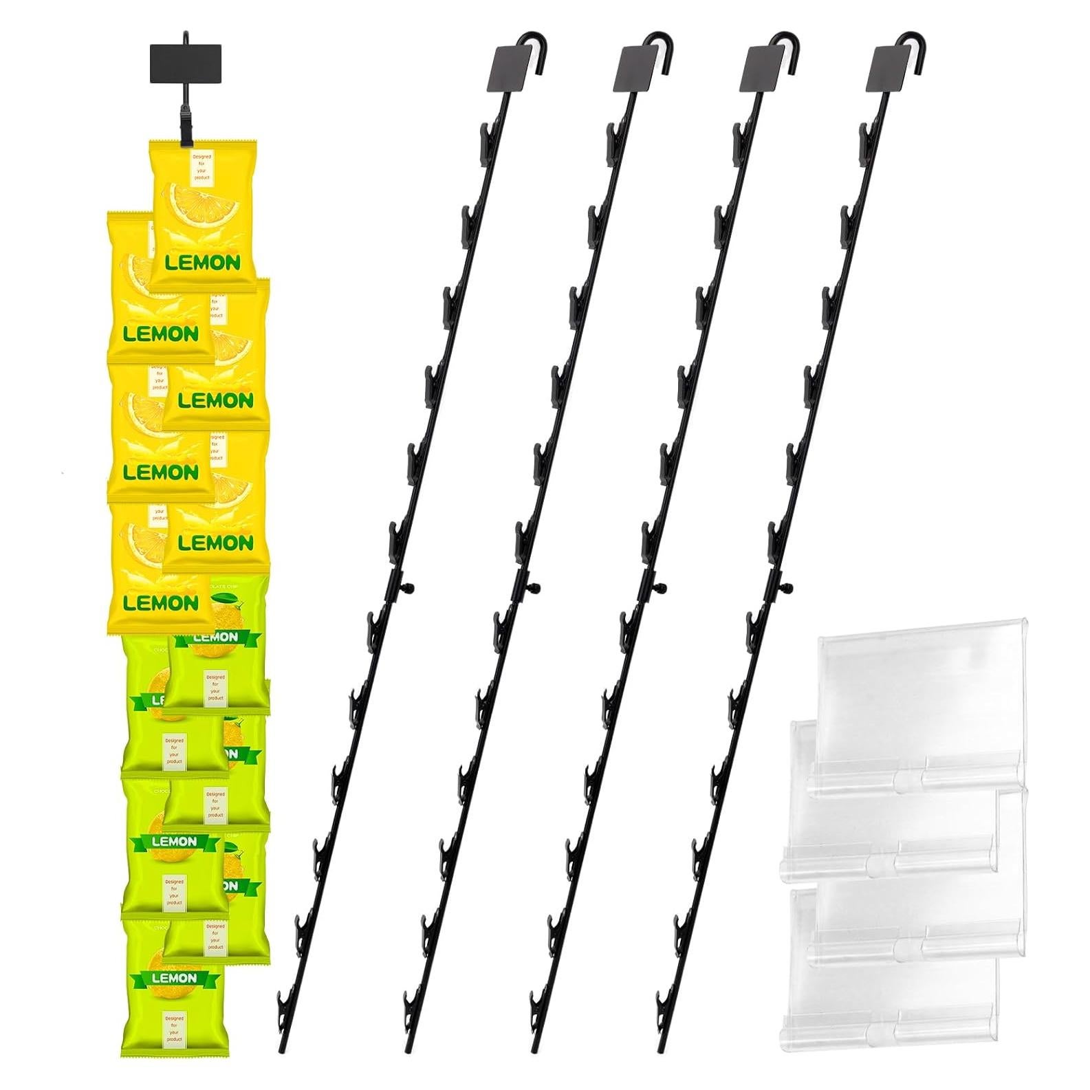 Soporte para exhibición de chips Tongyuyan 81 cm 12 clips