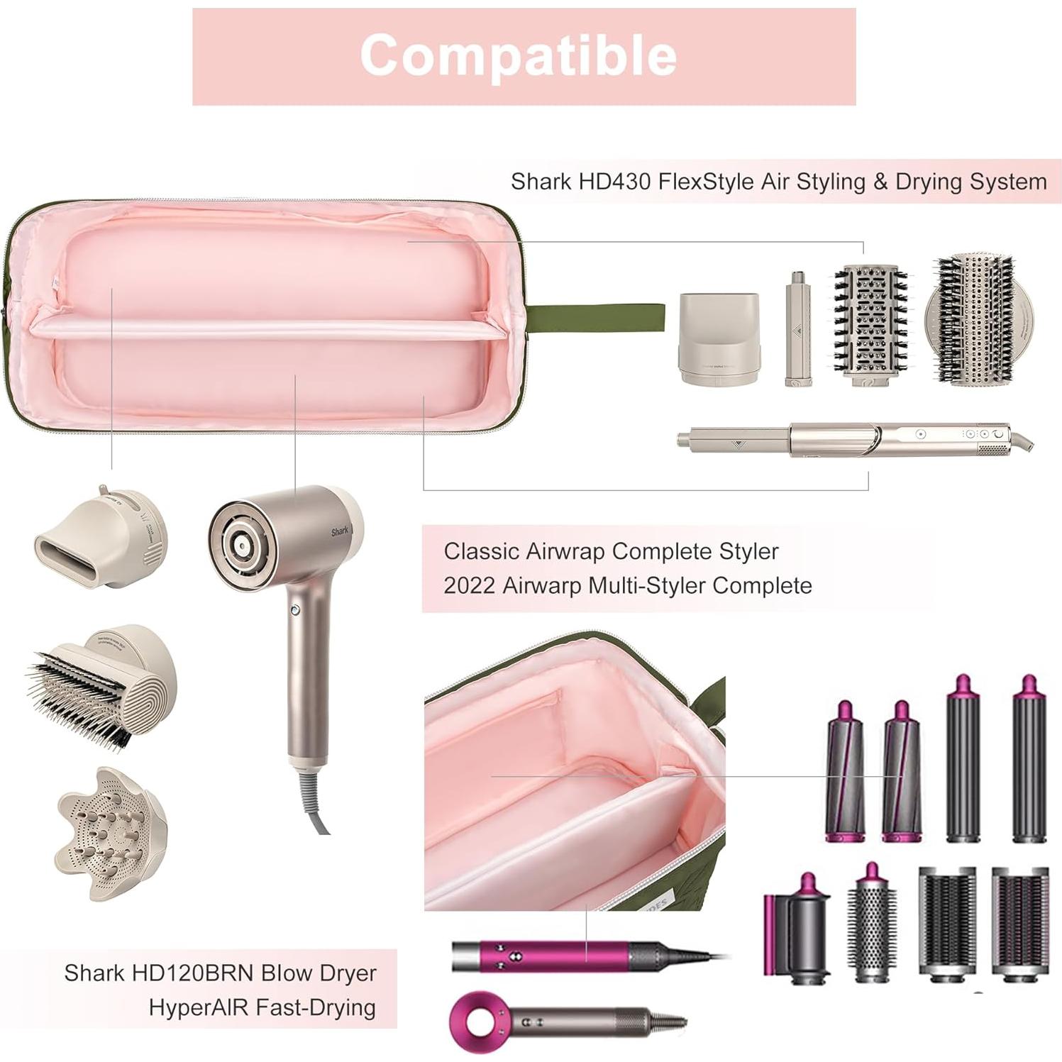 Bolsa de Viaje Leudes para Secador y Rizador Shark Flexstyle