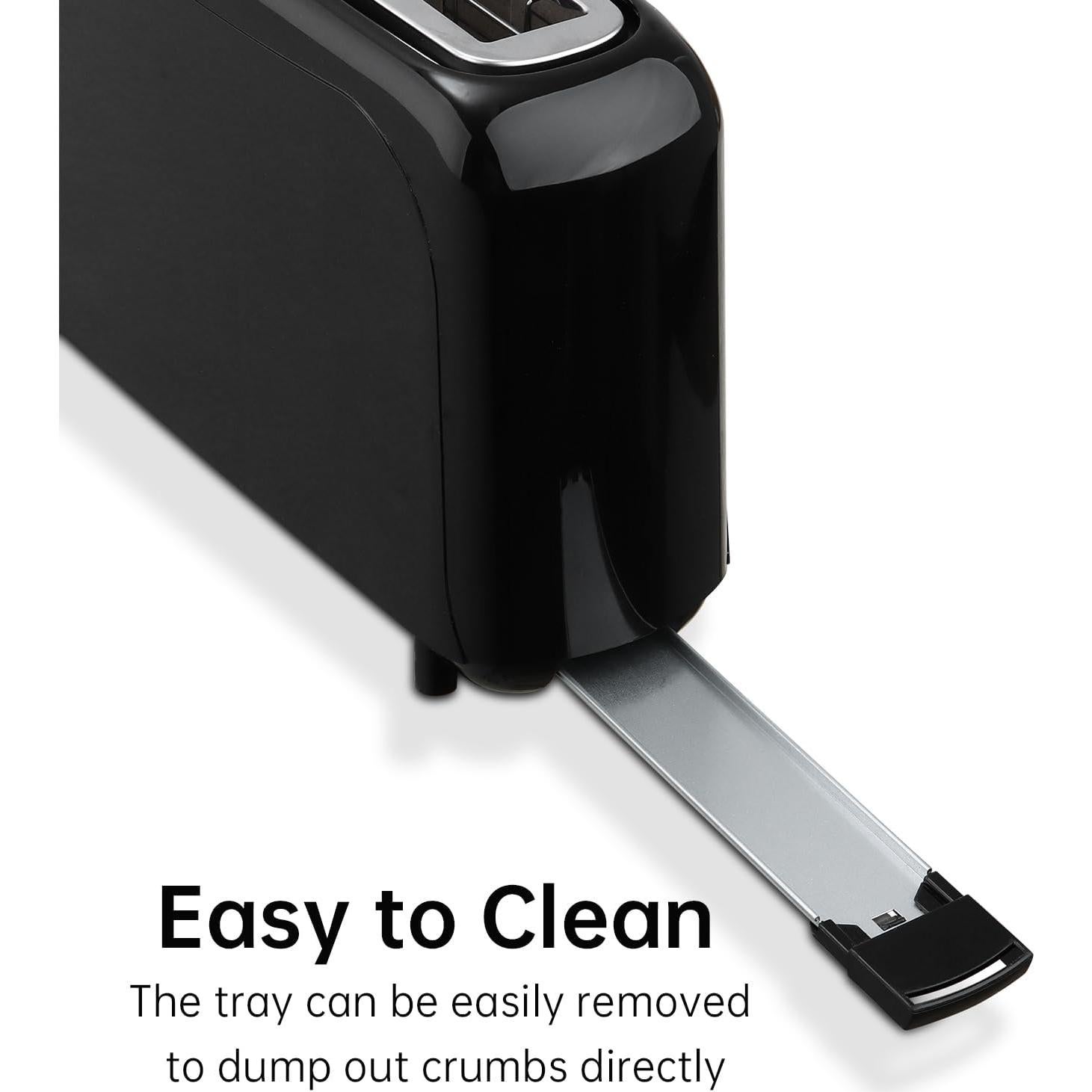 Tostadora SEEDEEM Slim 2 Rebanadas 750W Negro 6 Niveles