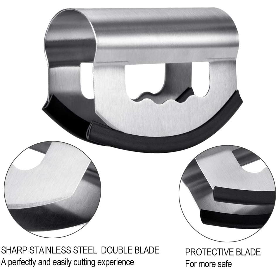 Cortador de Ensalada Doble Hoja Boyan Acero Inoxidable 15 cm