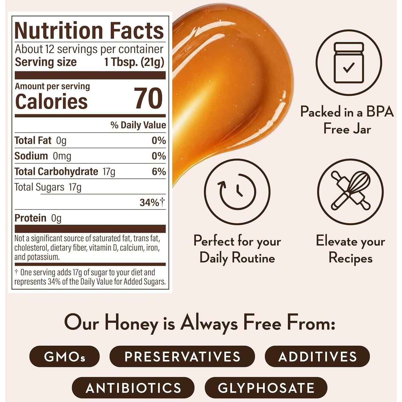 Miel de Manuka Cruda Wedderspoon 50+ MGO 250g Nueva Zelanda