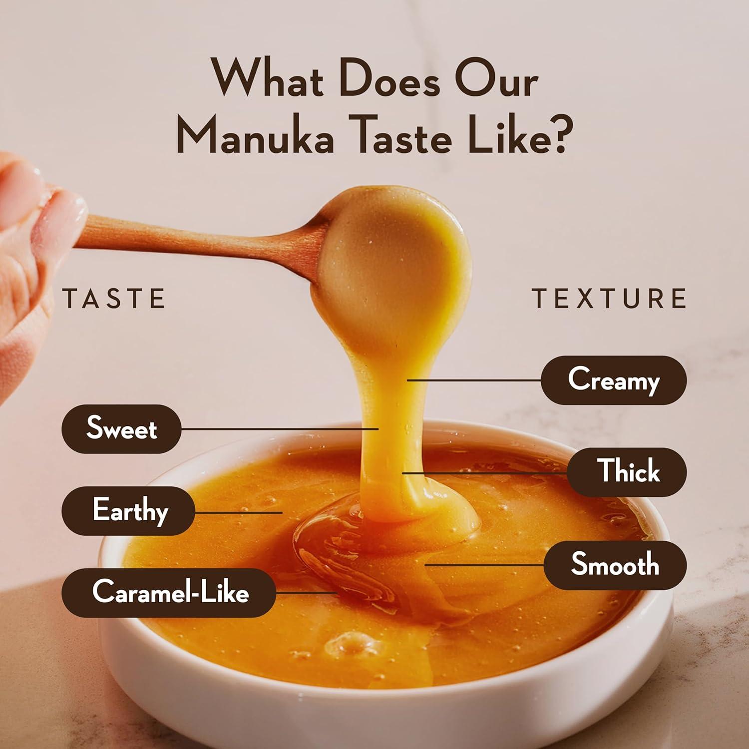 Miel de Manuka Cruda Wedderspoon 50+ MGO 250g Nueva Zelanda