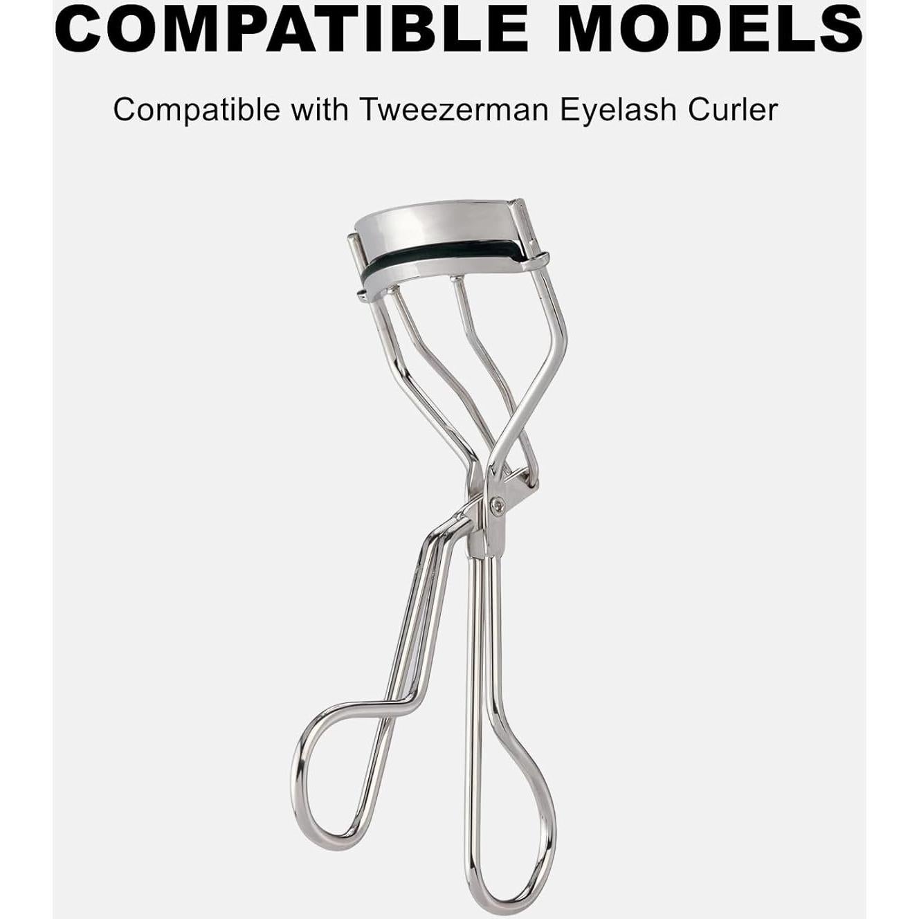 100 Almohadillas de Silicona para Rizador de Pestañas Tweezerman