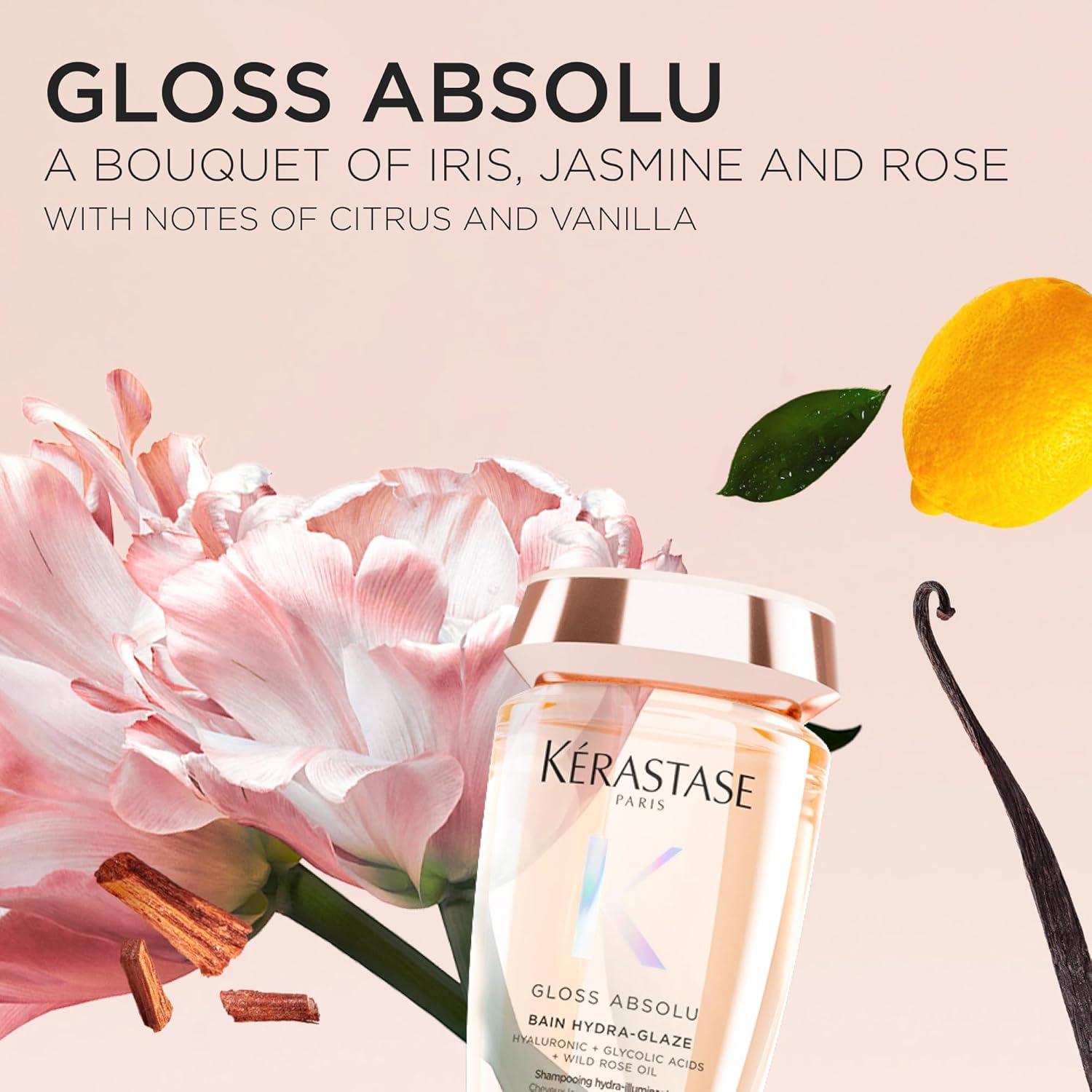Champú Antifrizz Kérastase Gloss Absolu 74 ml - Brillo Máximo