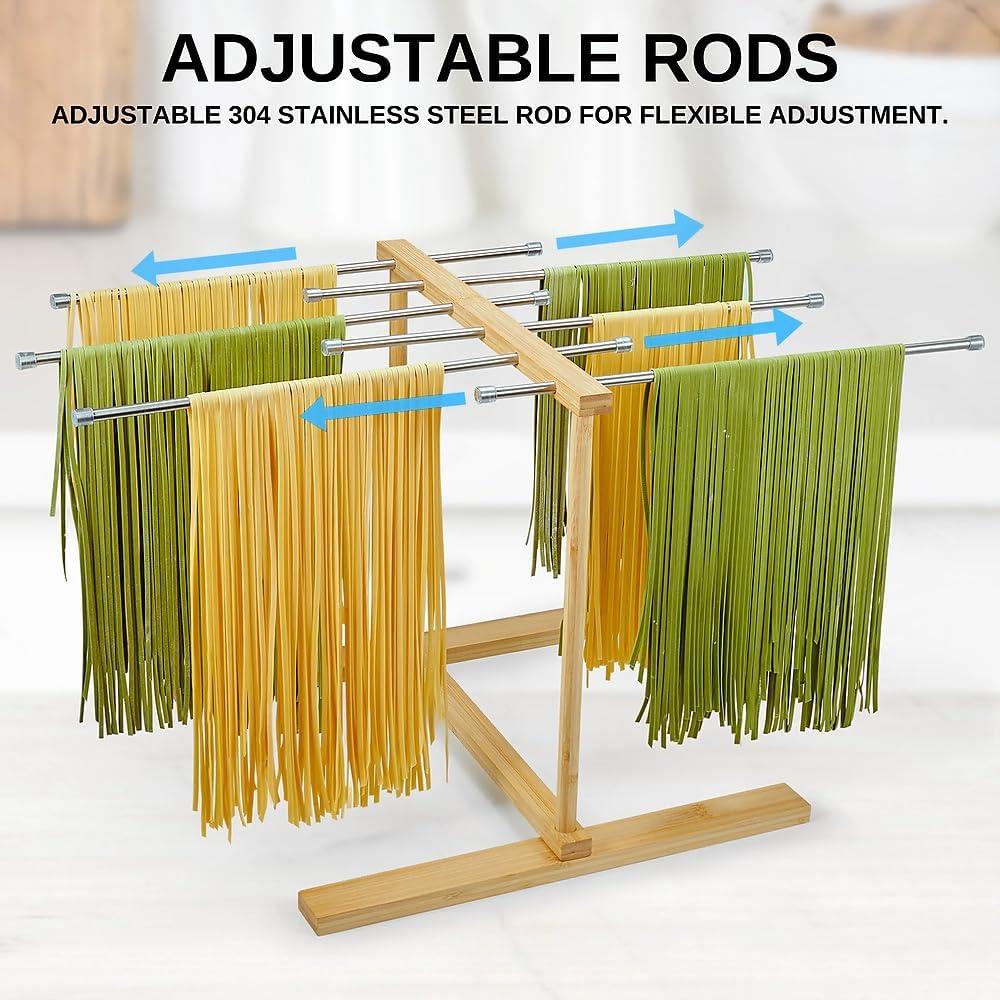 Soporte para Secar Pasta MUMSUNG Grande Acero Inoxidable 39.9x39.9x38.1 cm