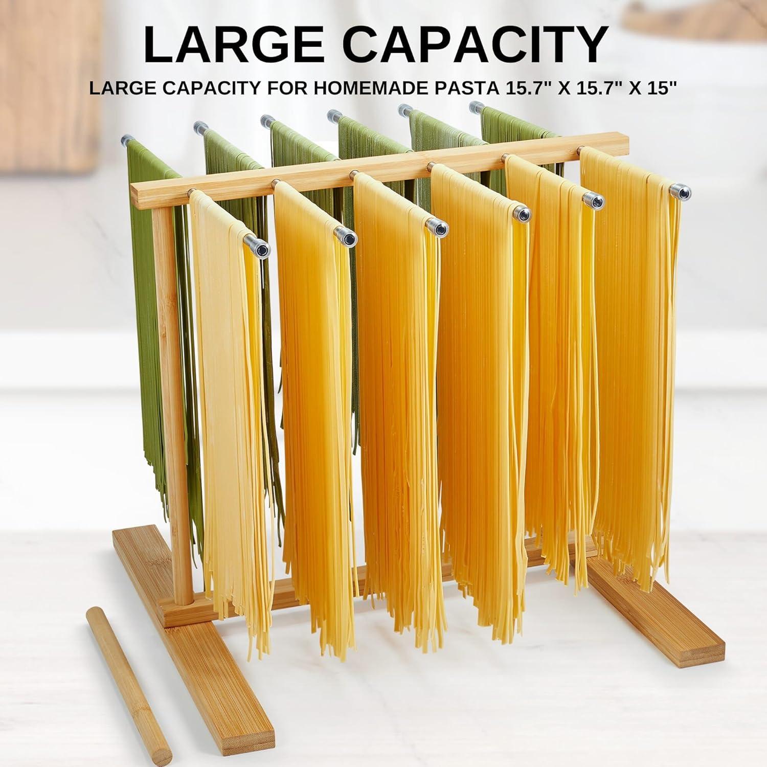Soporte para Secar Pasta MUMSUNG Grande Acero Inoxidable 39.9x39.9x38.1 cm