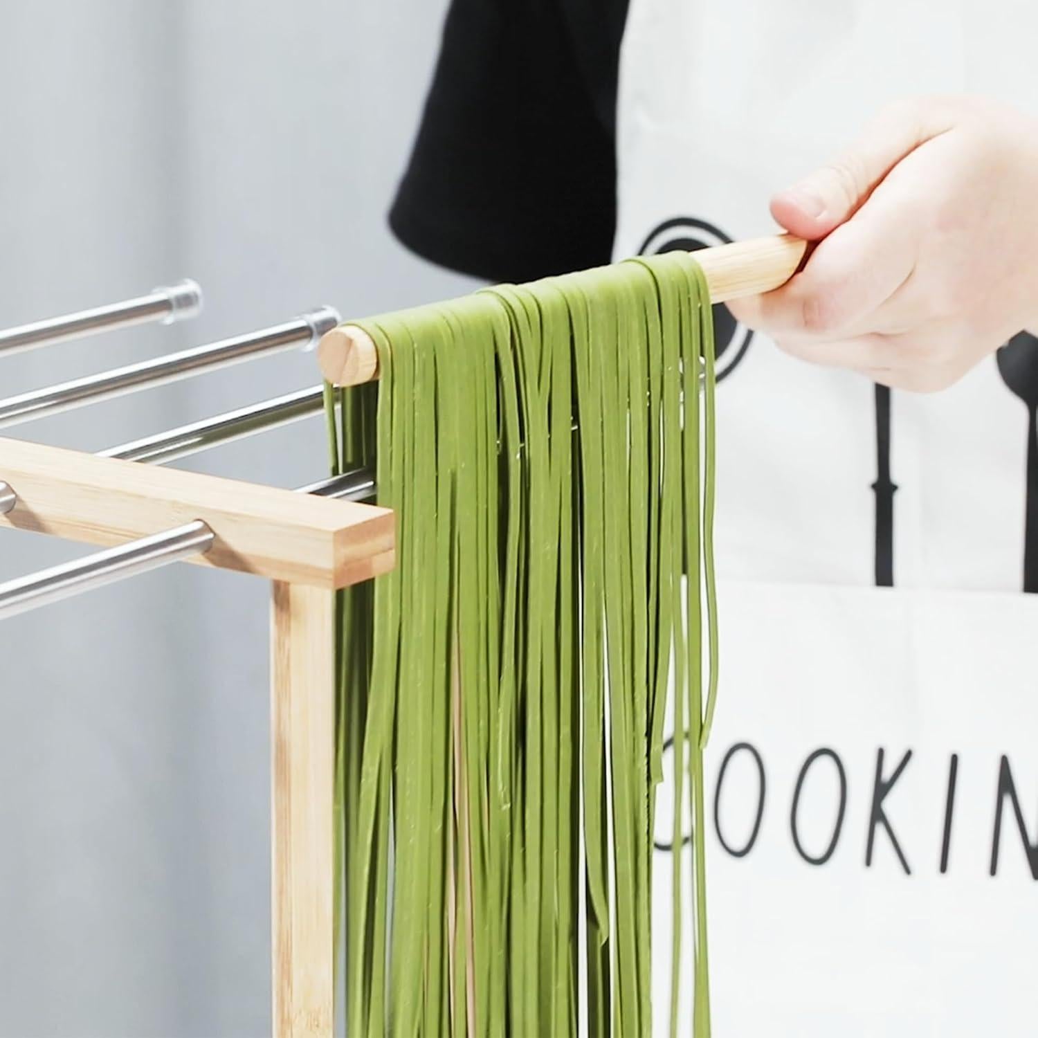 Soporte para Secar Pasta MUMSUNG Grande Acero Inoxidable 39.9x39.9x38.1 cm