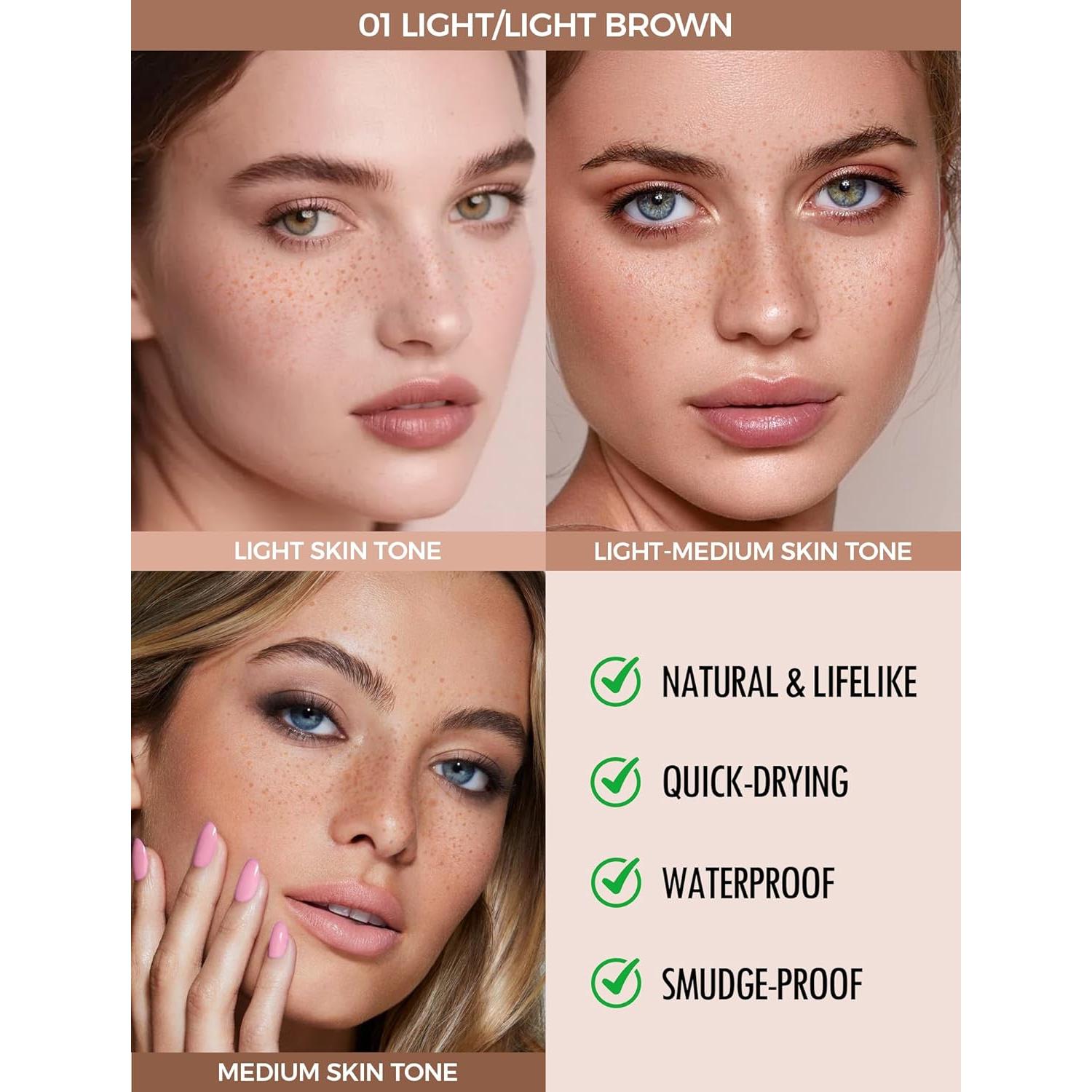 Bolígrafo de Pecas Falsas Anglicolor 1.5g Impermeable