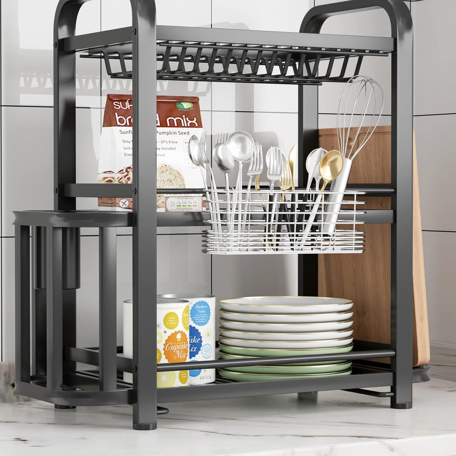 Soporte de Utensilios JAQ para Fregadero Acero Inoxidable 304