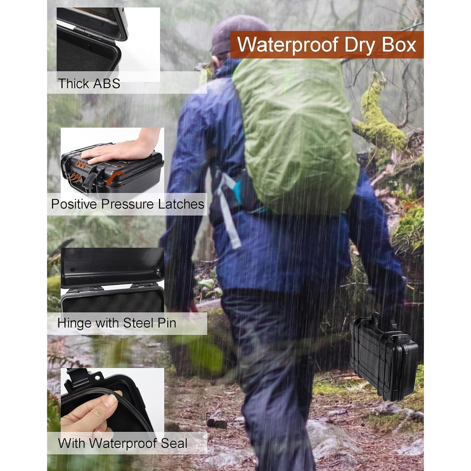 Caja Estanca Dura Wxvhji con Espuma 26.9x21.1x9.7 cm