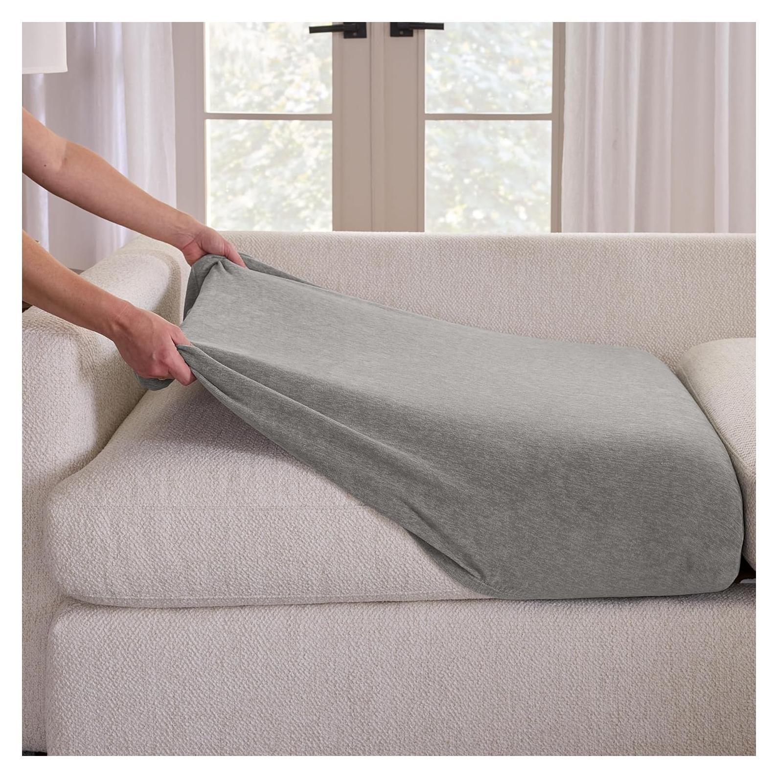 Funda de Sofá SureFit Cedar Stretch Texture Extra Grande