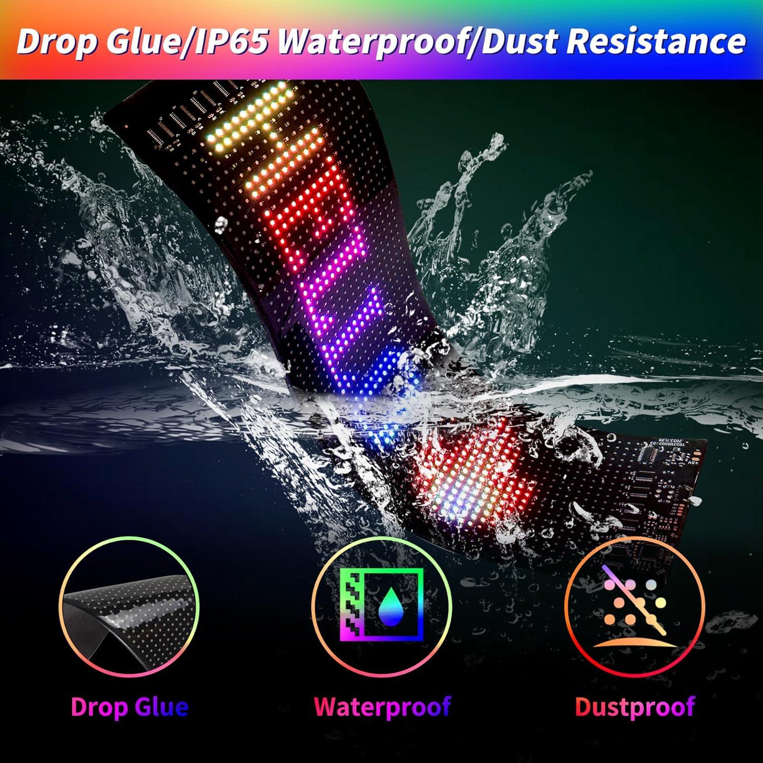 Cartel LED Publicitario Desplazable Plikapli 35.56x10.16cm USB