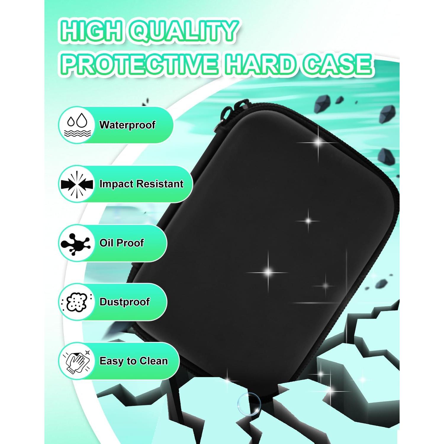 Funda EVA UCEC para Etiquetadora Phomemo D30 y más - Negro