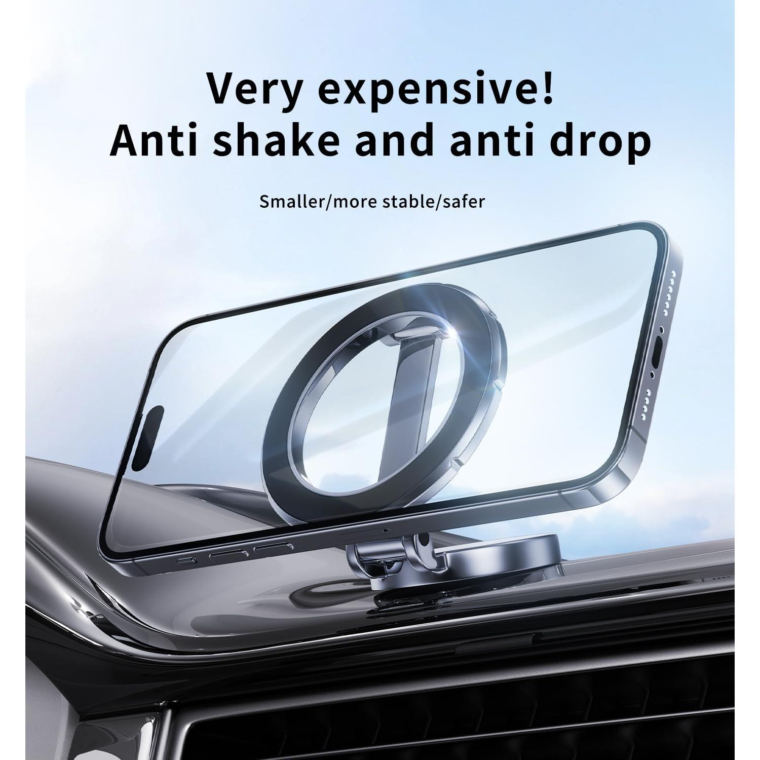 Soporte Magnético para Teléfono CXTX con Rotación 360° - Negro