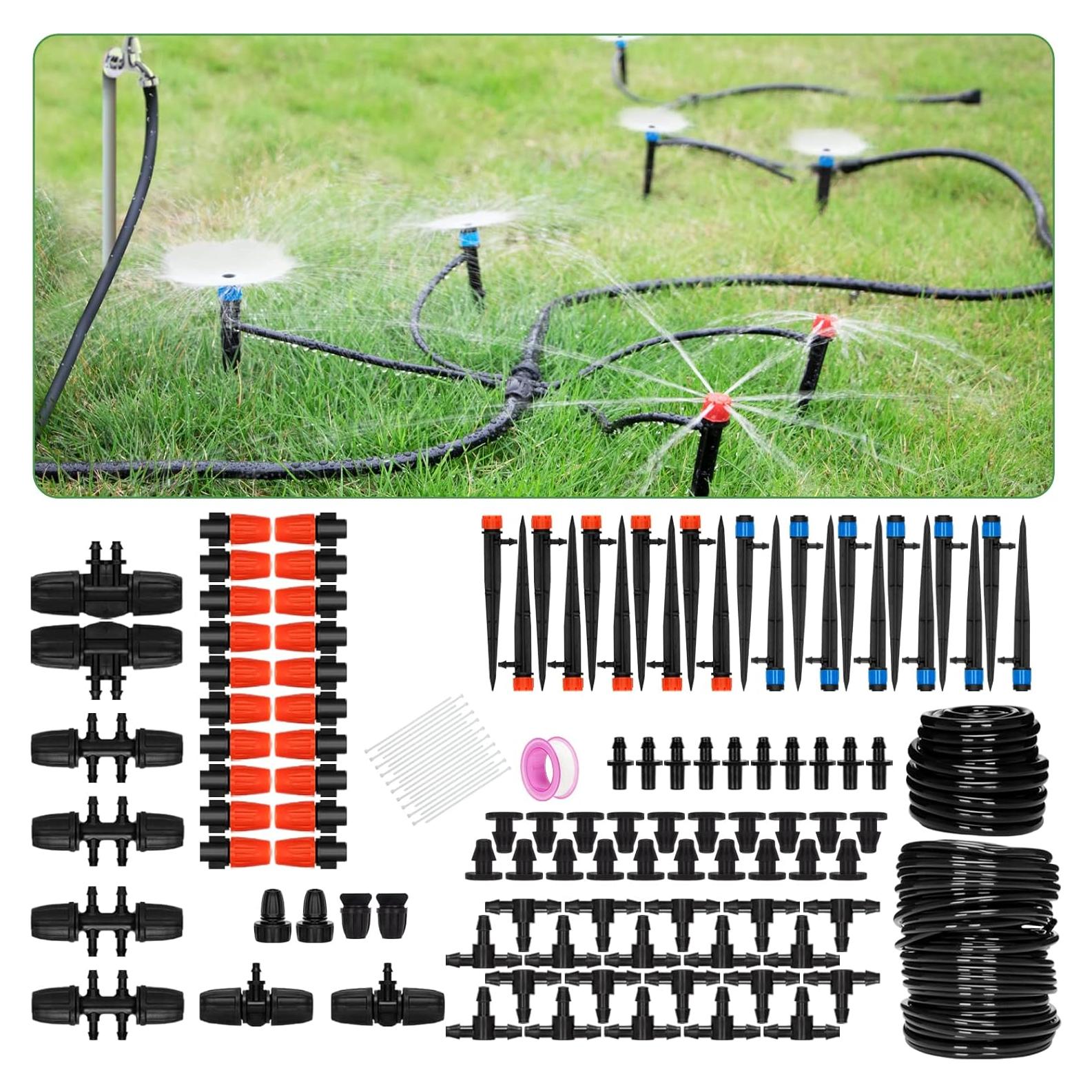 Kit de Riego por Goteo JAYEE 40m Ajustable para Jardín