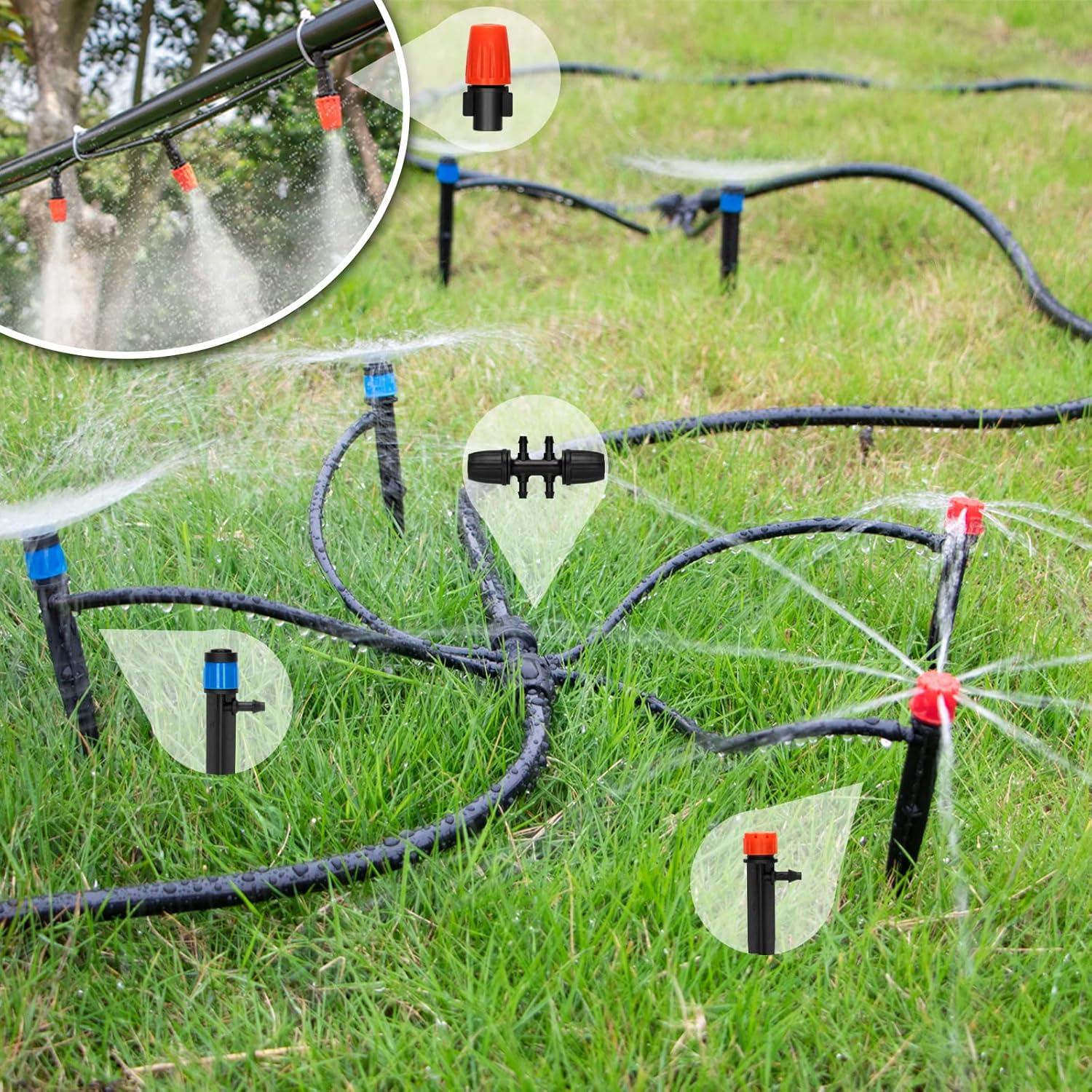 Kit de Riego por Goteo JAYEE 40m Ajustable para Jardín