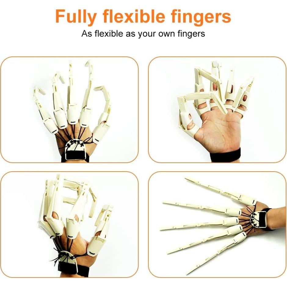 Extensiones de Dedos Articulados Halloween YPSLZY 23 cm 1 Par