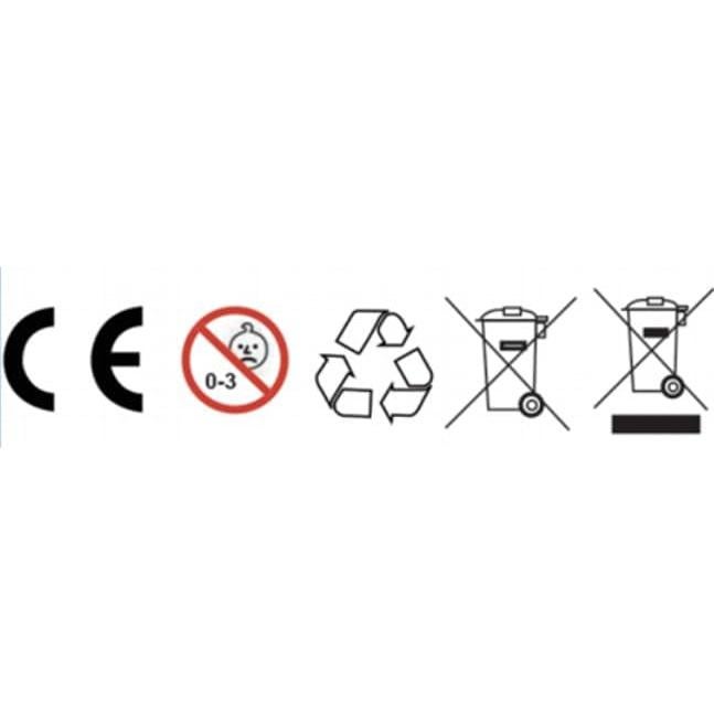 Spinner Fidget LED SCIONE 2Pack Azul y Púrpura - Juguetes Sensoriales