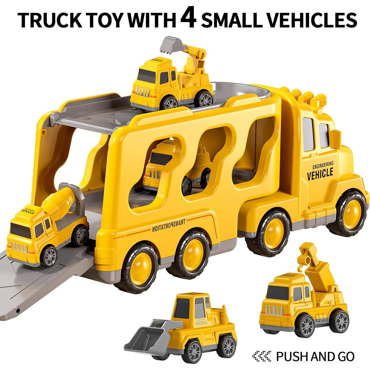 Camión de Construcción TEMI 5 en 1 para Niños 3 a 5 Años