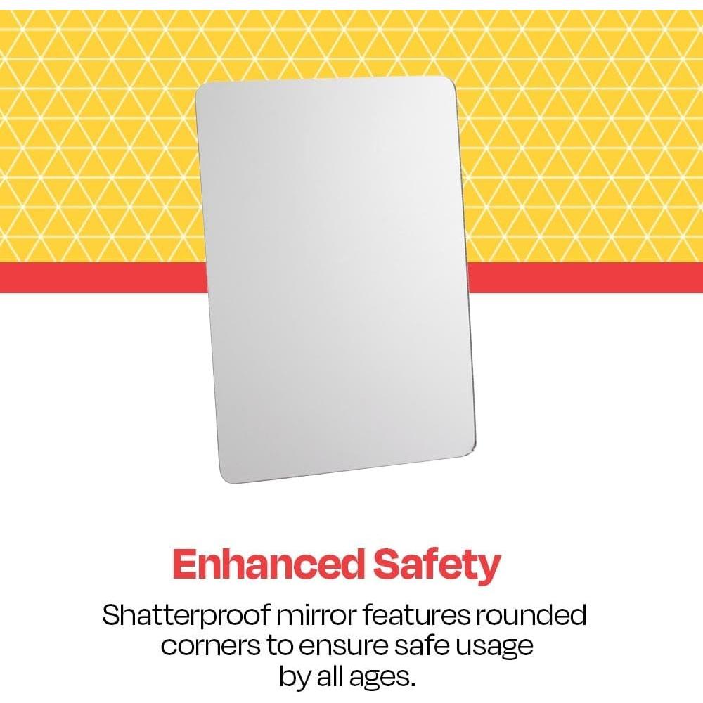 Espejo Personal Acrílico Magnético School Smart 12.7x17.8cm