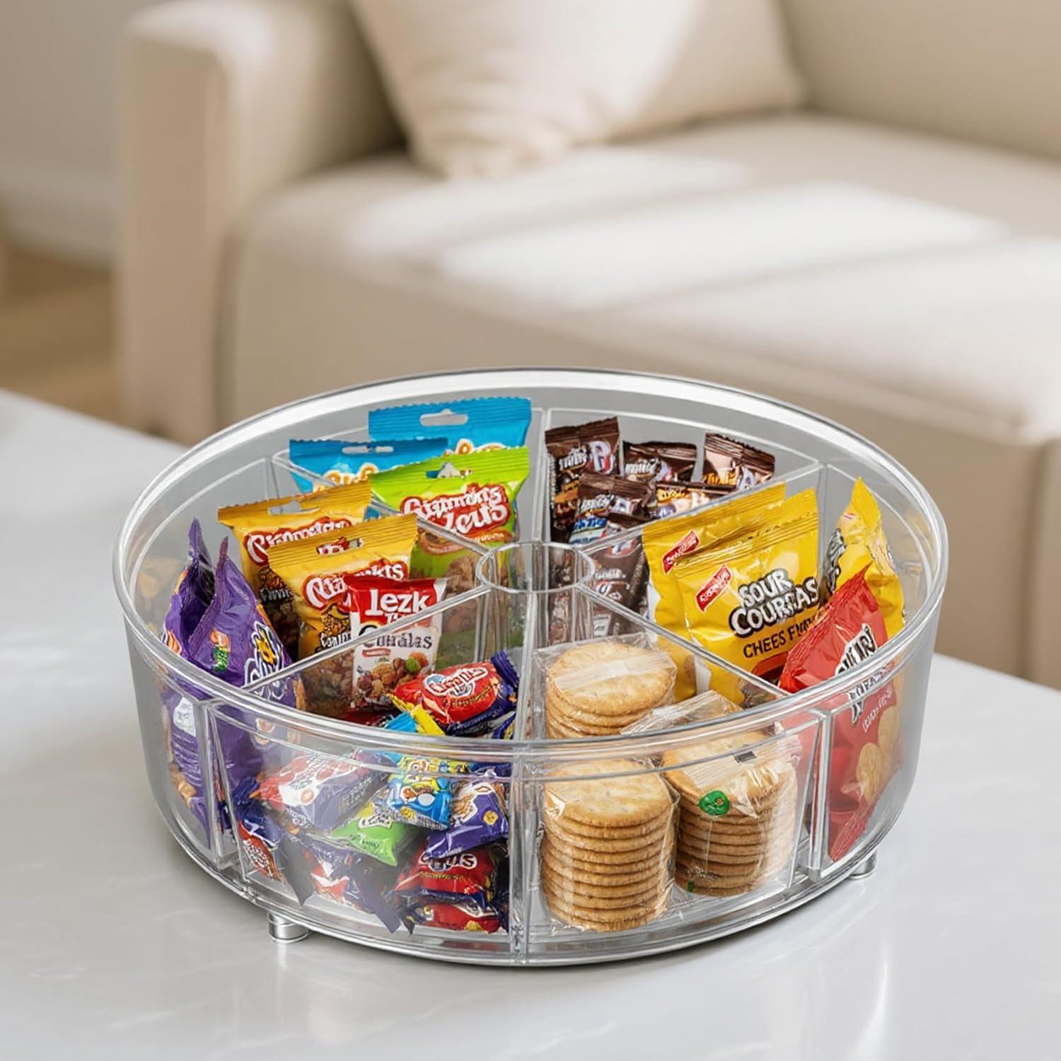 Organizador Giratorio Lazy Susan Senduzll 24.89 cm Acrílico