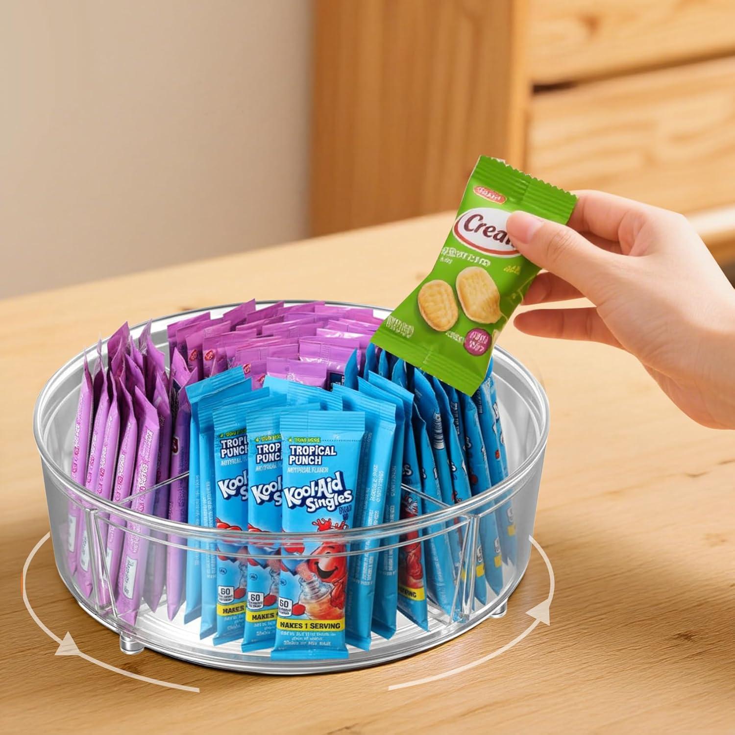 Organizador Giratorio Lazy Susan Senduzll 24.89 cm Acrílico