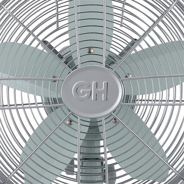 Ventilador de Mesa Retro Good Housekeeping 12" Oscilante 3 Velocidades