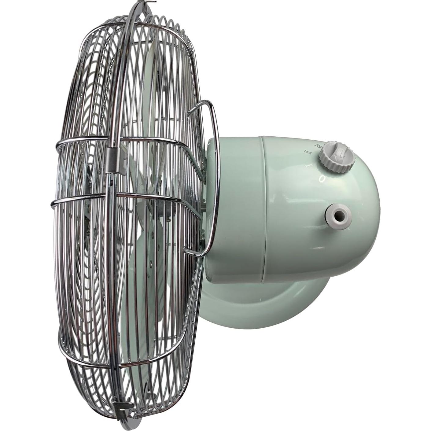 Ventilador de Mesa Retro Good Housekeeping 12" Oscilante 3 Velocidades