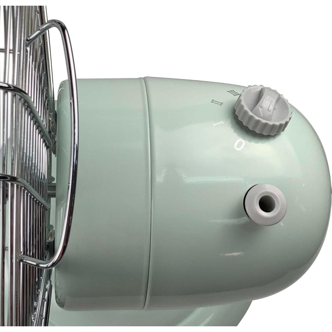 Ventilador de Mesa Retro Good Housekeeping 12" Oscilante 3 Velocidades