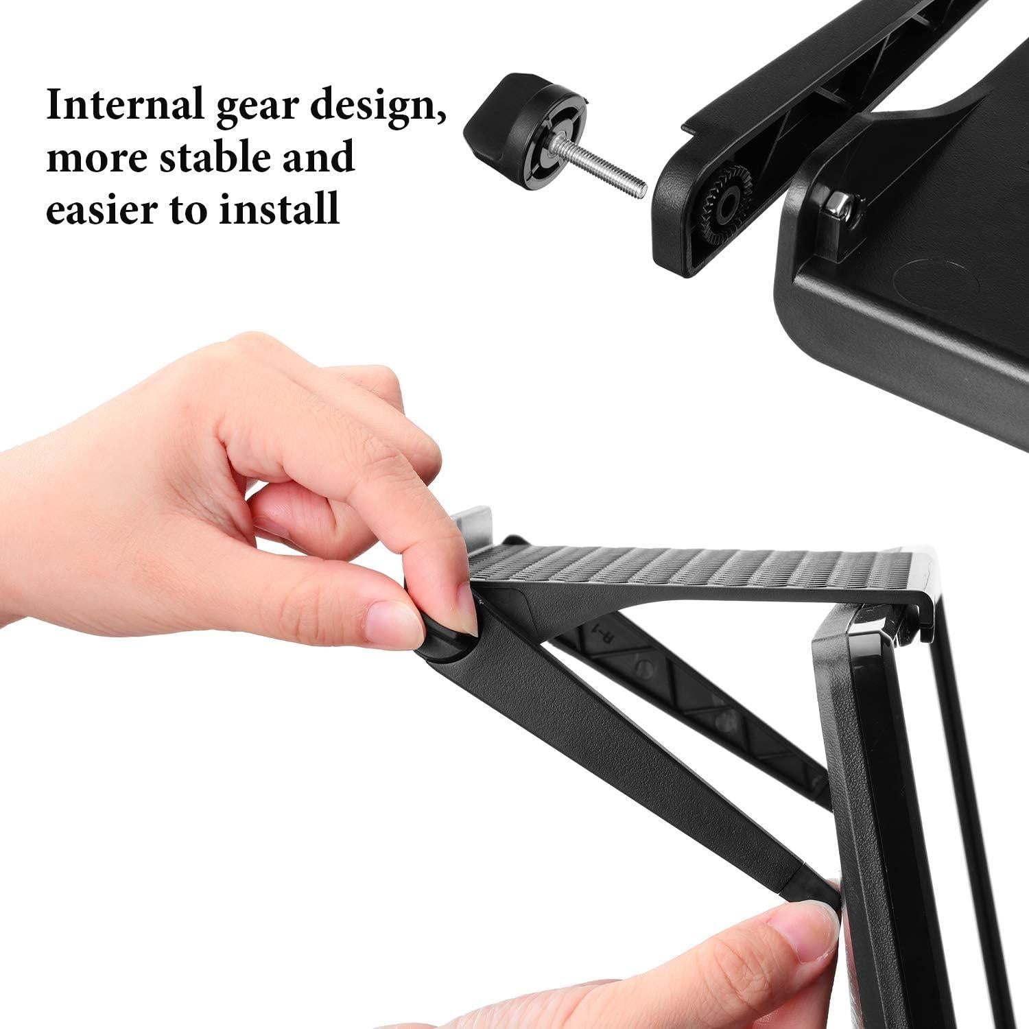 Soporte Ajustable para TV Jetec 21.6x11.4cm Estante Superior