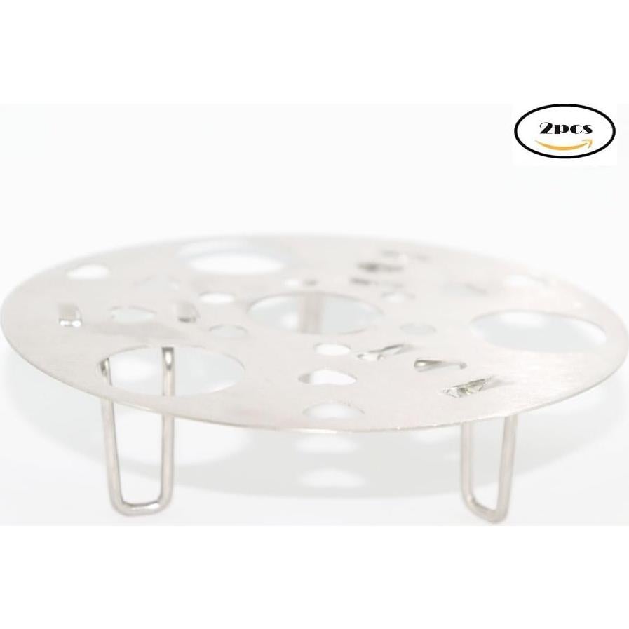 Estante de Vapor de Acero Inoxidable FAFEFC 2 Piezas 12.7 cm