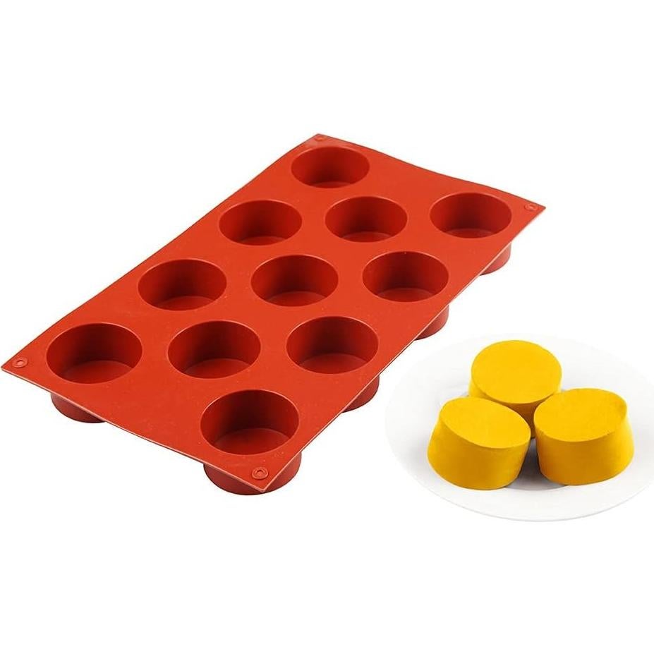 Molde de Silicona 11 Cavidades TUKE para Hornear Postres