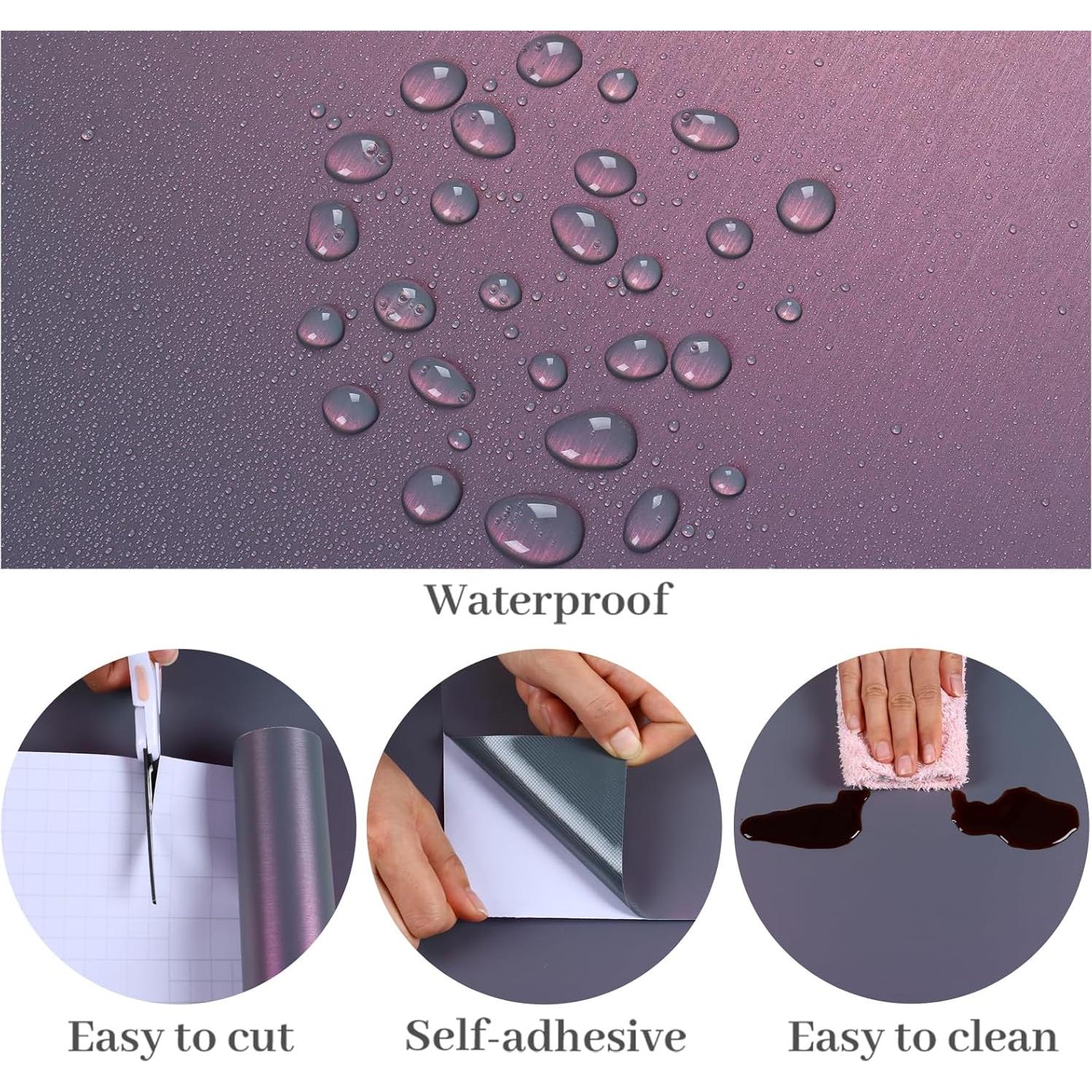 Papel Contacto Autoadhesivo VaryPaper 40x200 cm Gradiente Púrpura