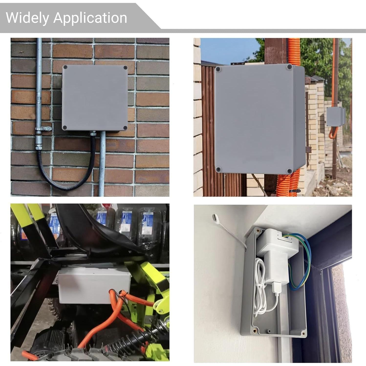 Caja de Conexiones IP66 150x150x80mm ABS SJCCDSGS